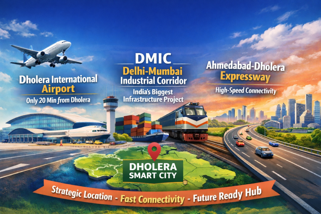 Dholera Smart City Location Advantage – Airport, Expressway & DMIC