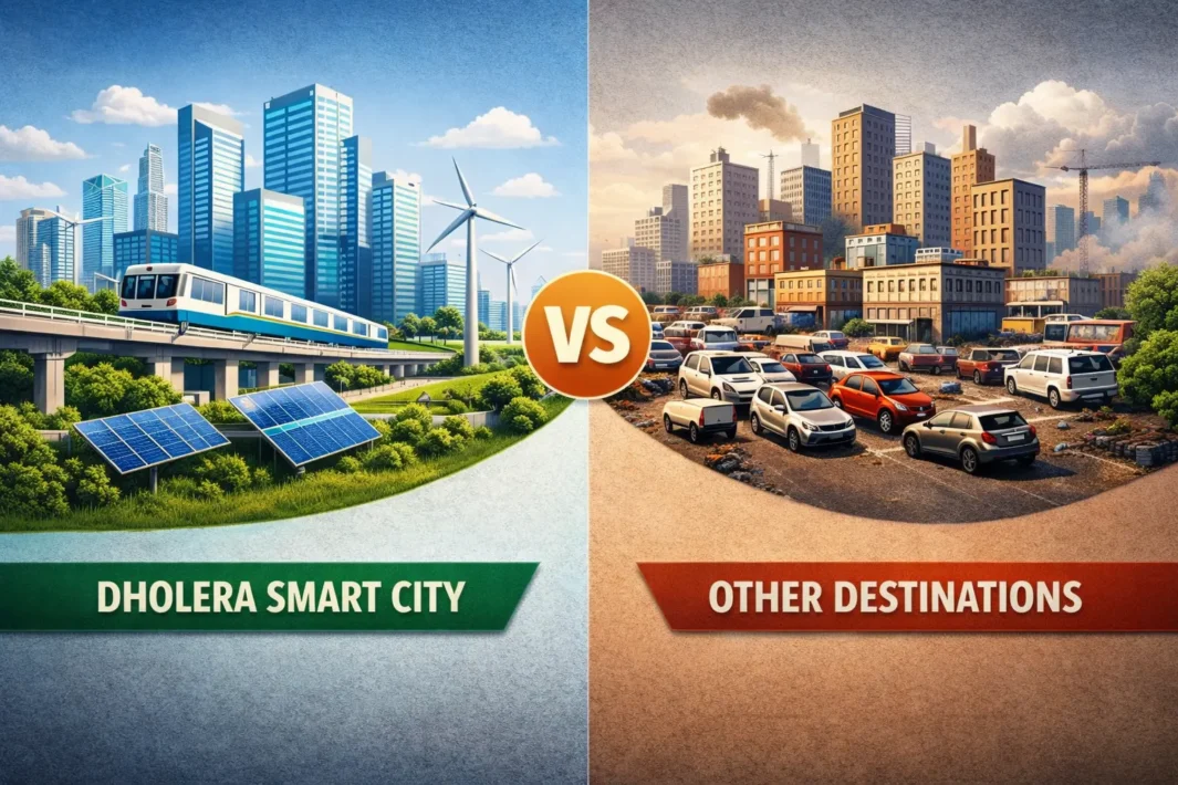 Dholera Smart City vs Other Investment Destinations